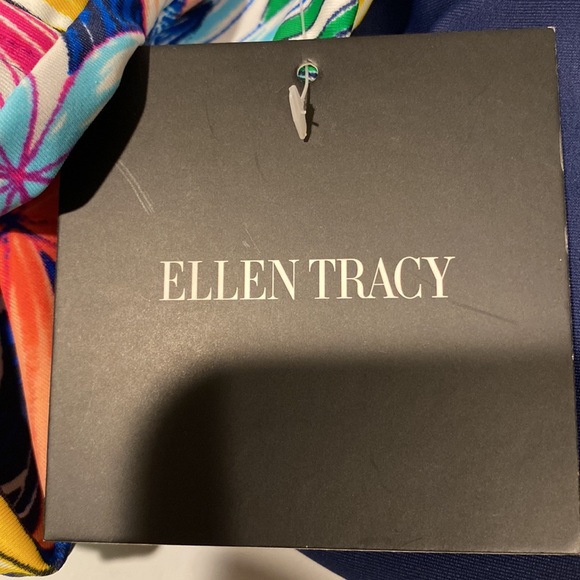 Ellen Tracy Tankini Floral Print 2 piece - Picture 4 of 6